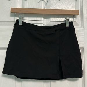 Urban Outfitters Grace Knit Mini Skort in Black